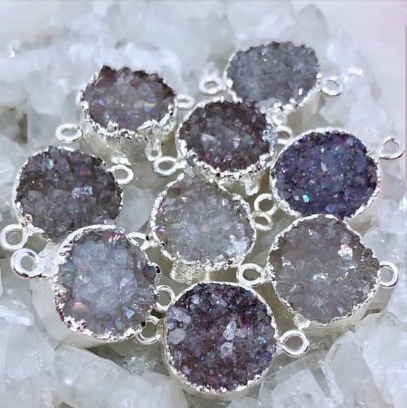 Family Tree with Heart Gemstone Bracelet – 5 Second Rule  Druzy bracelets